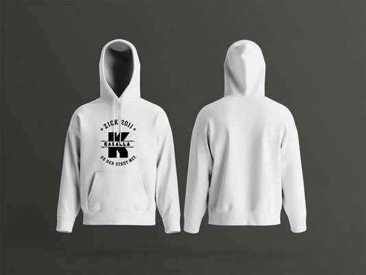 Jubiläums Hoody white "Zick 2011" limitiert
