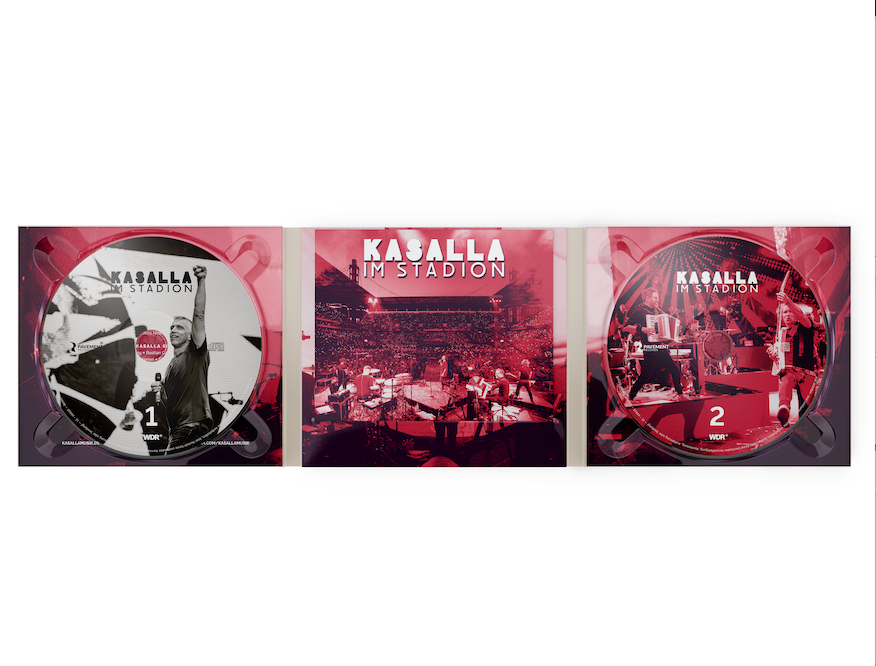 Doppel CD "Kasalla im Stadion"