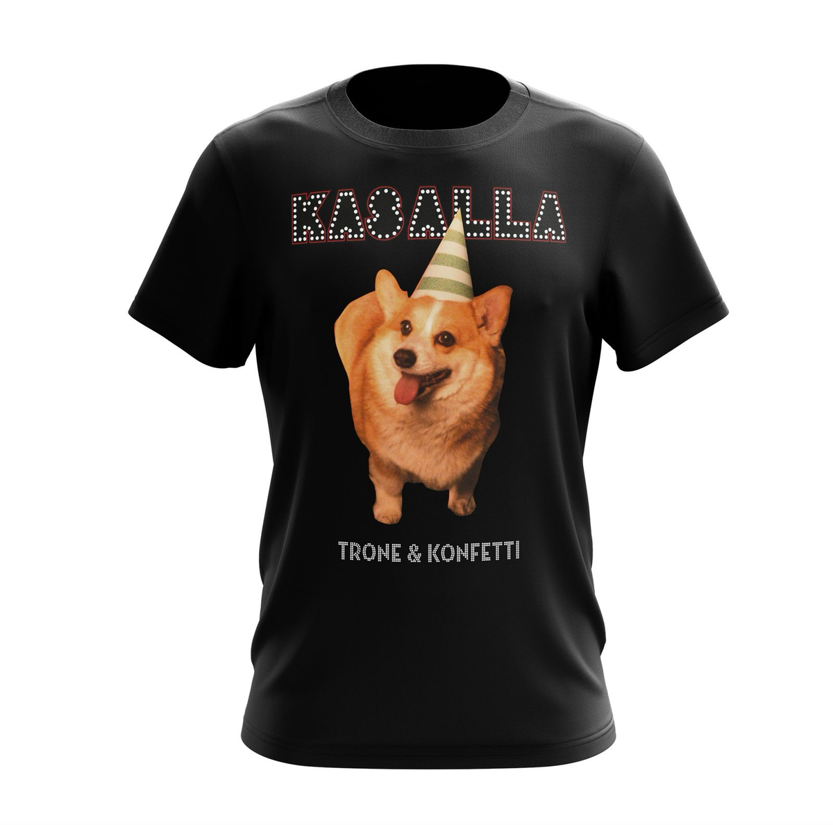T-Shirt Trone Und Konfetti "HUND"