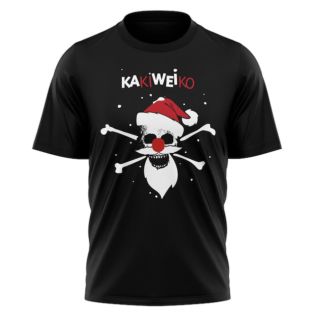 KINDER T-Shirt "Weihnachtsmann Totenkopf"