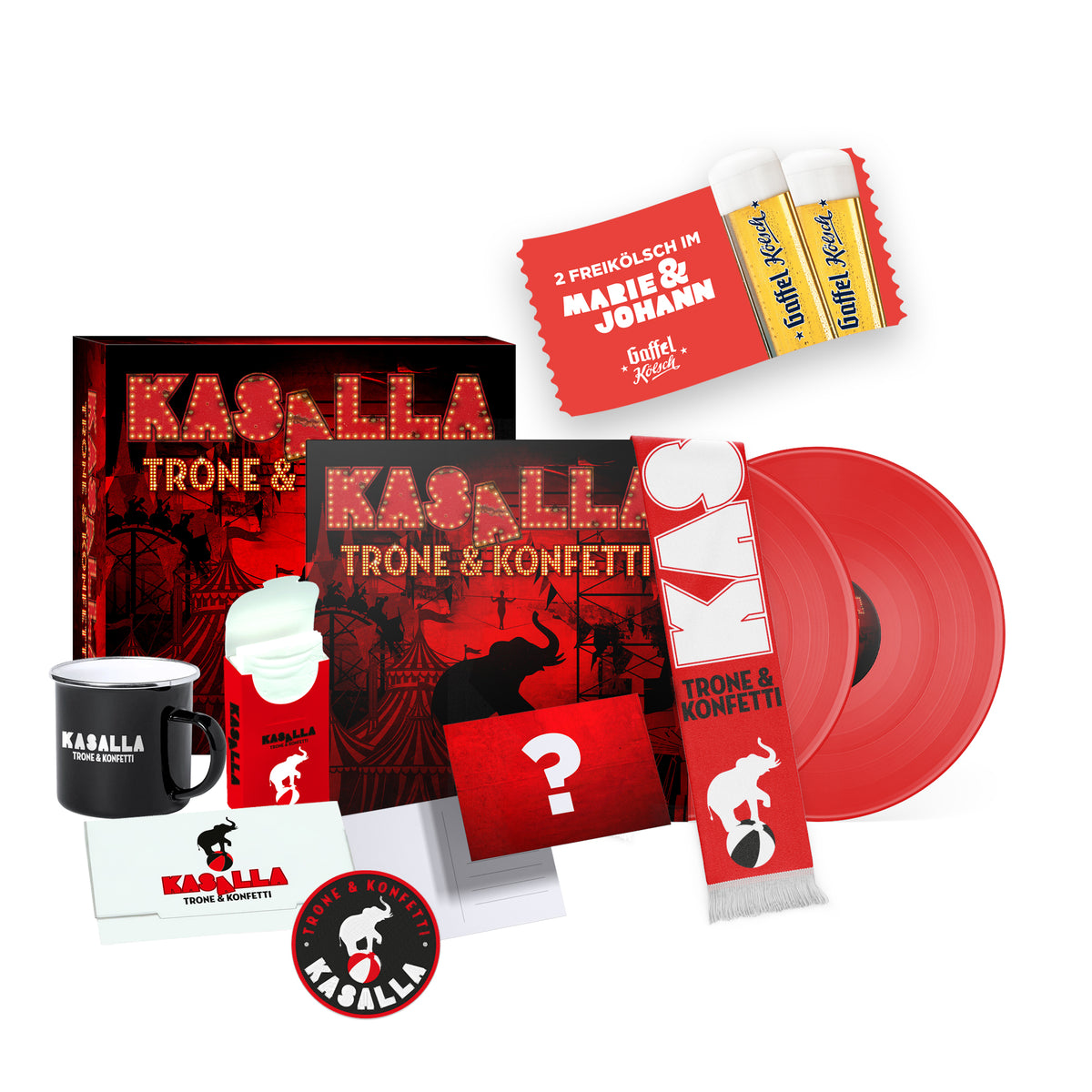 VORBESTELLUNG - Vinyl Box TRONE & KONFETTI (limitiert)